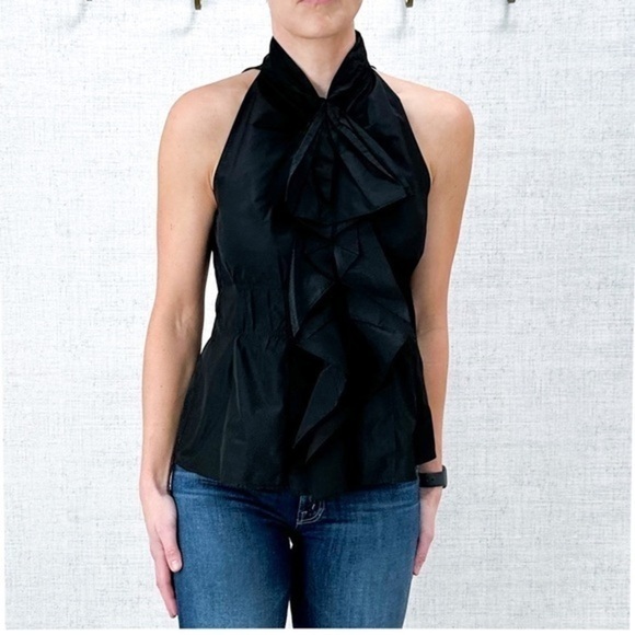 Vince Ruffled Front Top - Picture 5 of 8